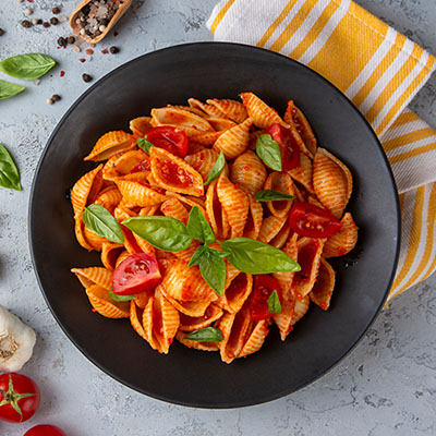 Italienische Pasta aus der Pizzeria Il Ritrovo